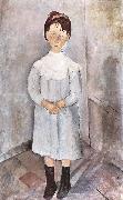 Amedeo Modigliani Madchen in Blau oil painting artist